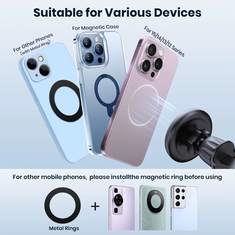 STOLUXE MagGrip Pro™ | Magnetic Car Phone Mount