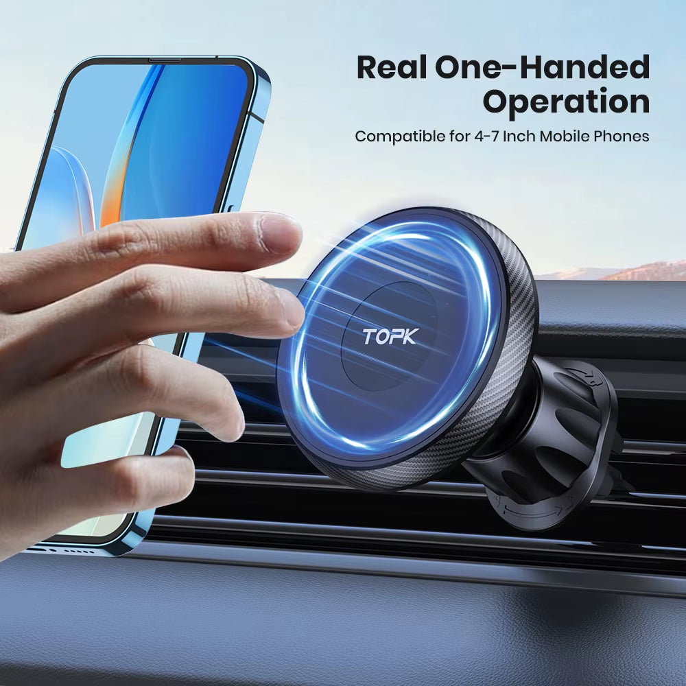 STOLUXE MagGrip Pro™ | Magnetic Car Phone Mount