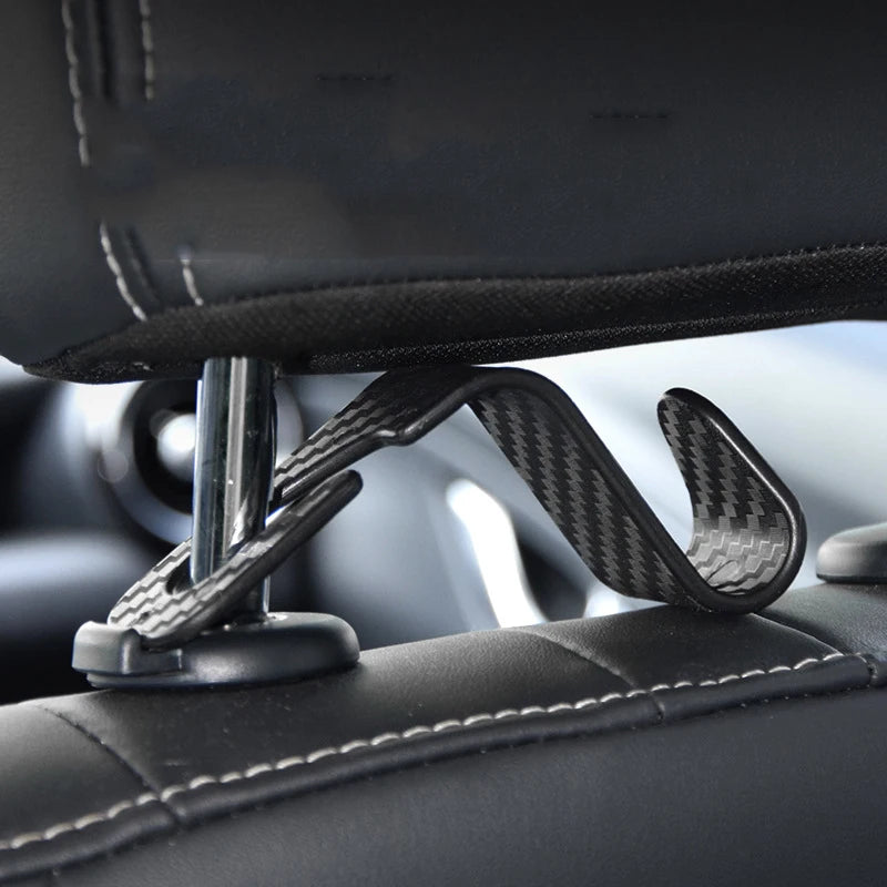STOLUXE HookMate™ – Premium Car Seat Headrest Hooks (4-Pack)