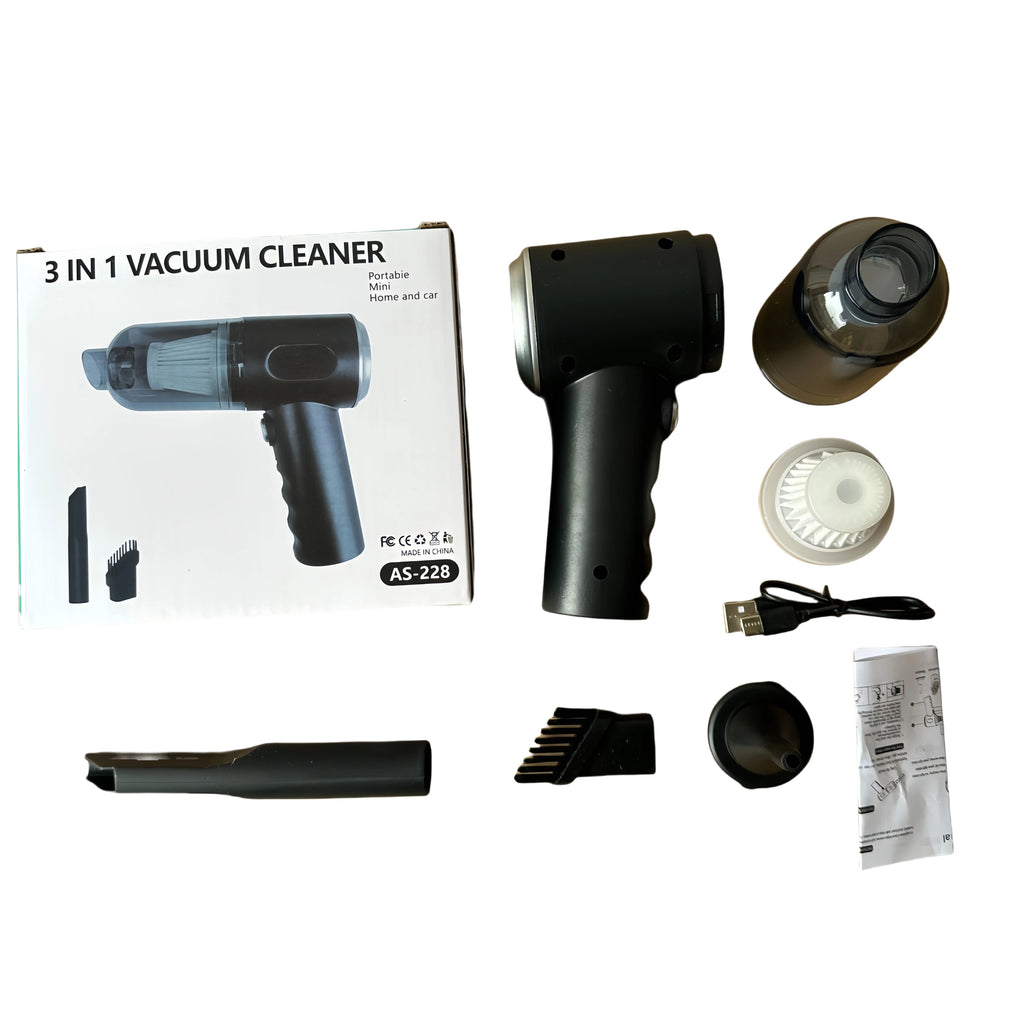 STOLUXE AirJet Pro™ | Cordless Car Vacuum & Air Blower