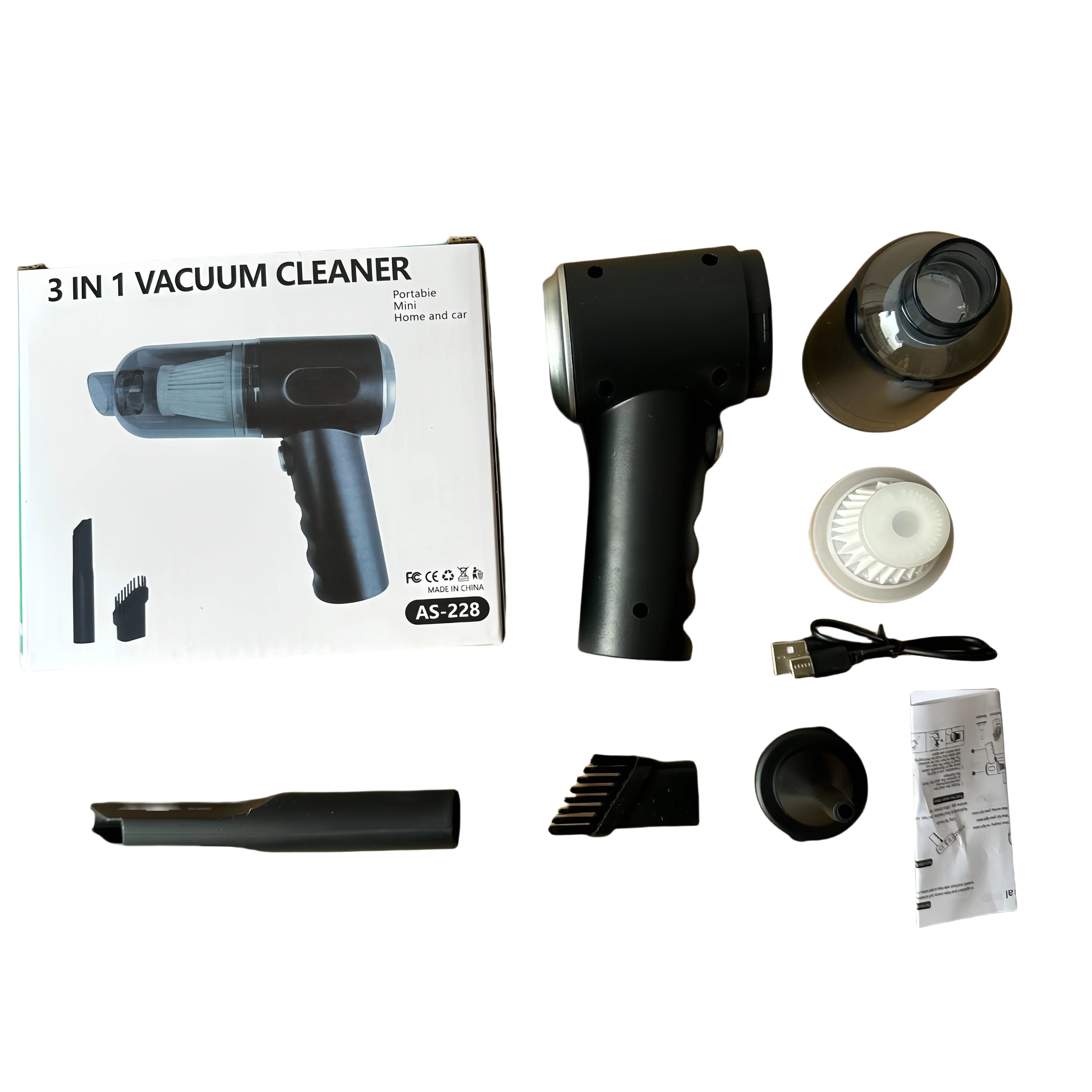 STOLUXE AirJet Pro™ | Cordless Car Vacuum & Air Blower