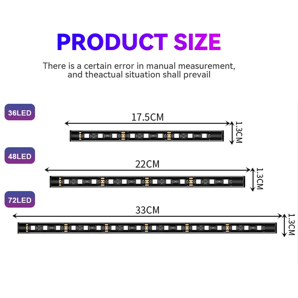 STOLUXE GlowDrive™ | Smart RGB Interior Light Kit