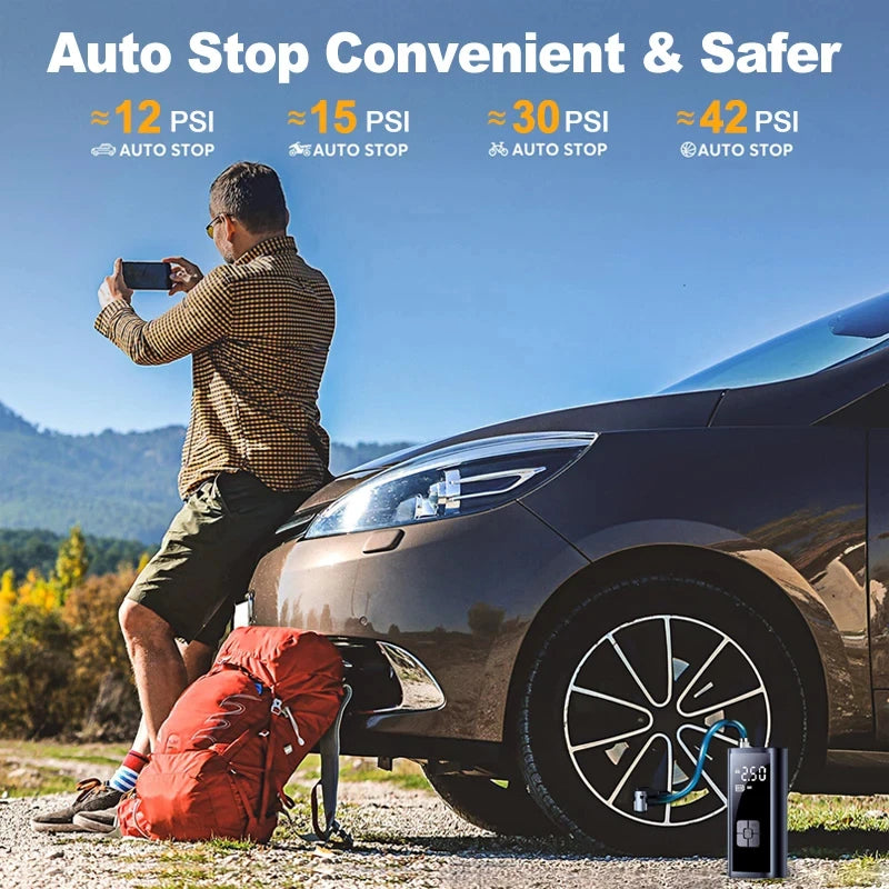 STOLUXE AirPump Pro™ | Portable Air Compressor